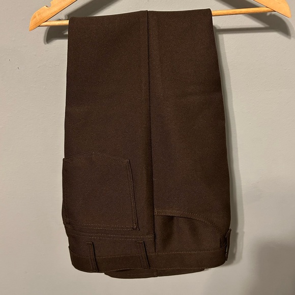 Wrangler 34x31 Brown Dress Jeans - Picture 1 of 2